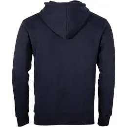FWRD Brooklyn Zipped Hoodie Navy Back